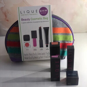 Lique Beauty cosmetic bag! Lip bundle